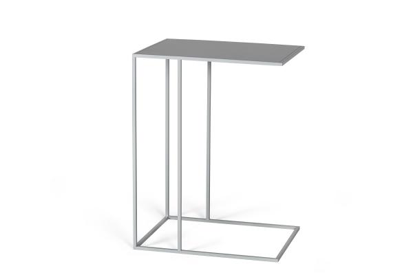 Beistelltisch SILENCE Sofa Side Table grau 45x35x60 cm